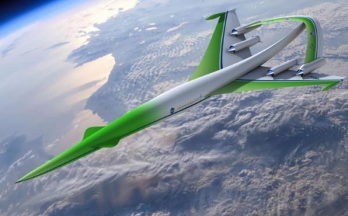 Дизайн сверхзвукового самолёта будущего  NASA’s Supersonic Green Machine