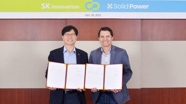 SK Innovation Solid Power Signing